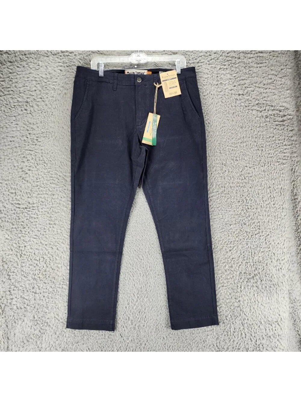 Tailor Vintage Pants Mens 34x30 Blue Stretch Mid Rise Classic Fit *NWT*
